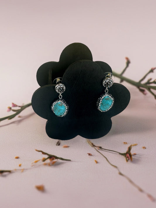 Elegant Turquoise Earrings