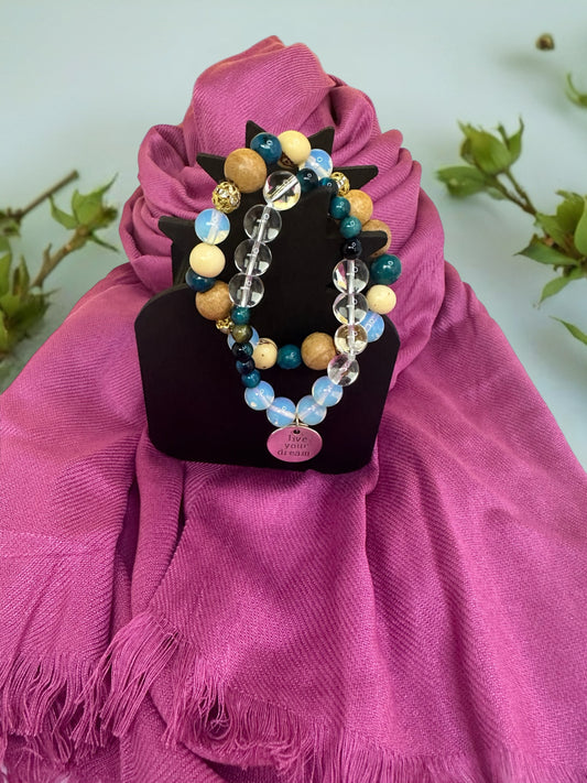 Natural Wood Beads Bracelets
