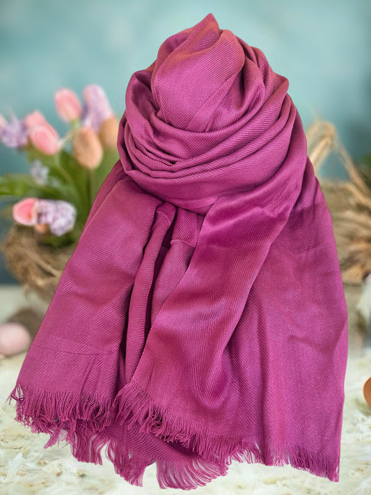 Pink Spring Scarf